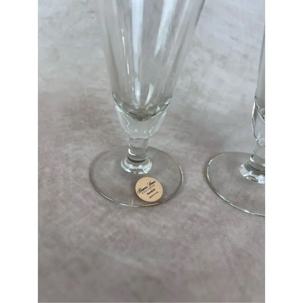 Vintage Princess House Champagne Flutes